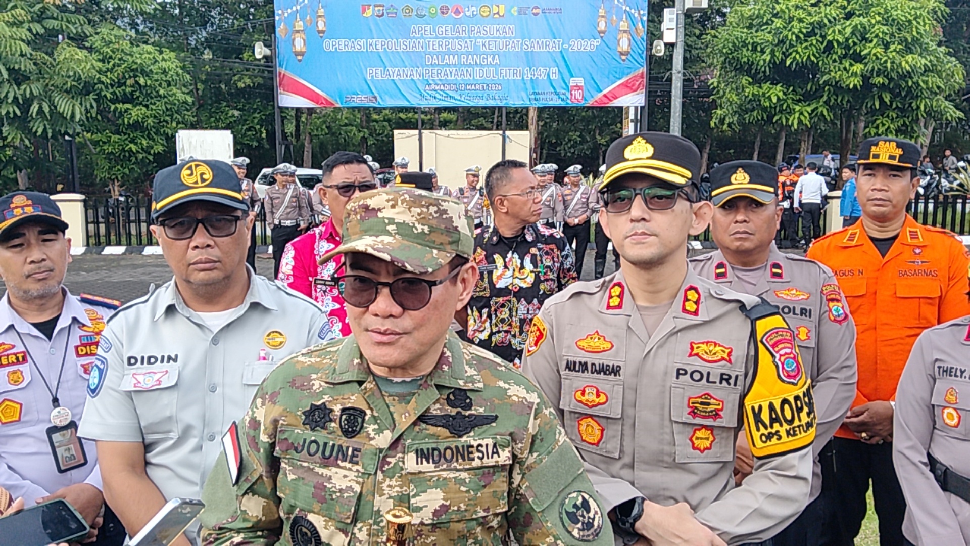 Perkuat Pengamanan Lebaran 2026, Bupati Joune Ganda Fokus Pada Sinergi dan Stabilitas